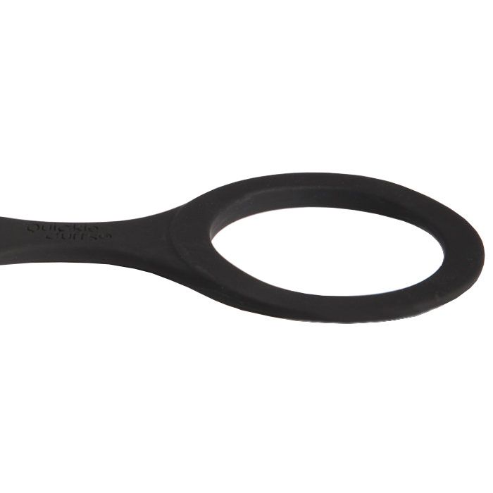 id lube quickie cuffs in medium size, metal handcuffs for restraint play
