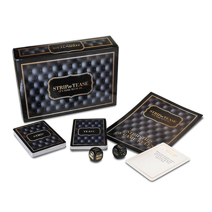 Creative Conceptions 'Strip Or Tease' game packaging, a playful board game for adults.
