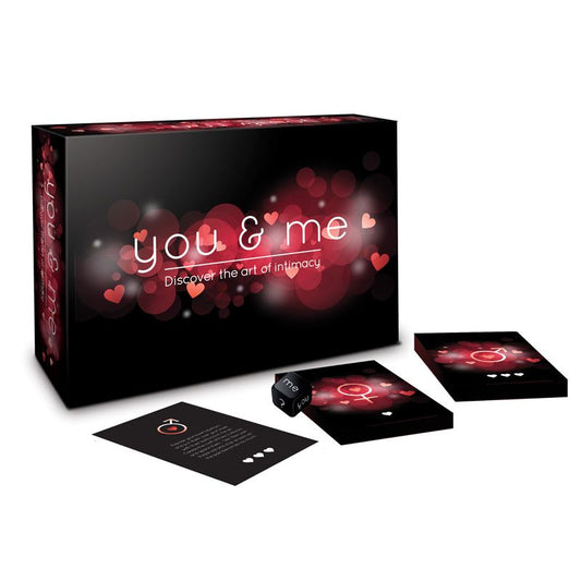 Creative Conceptions 'You And Me' game box, featuring a colourful, modern design. Ideal for couples.