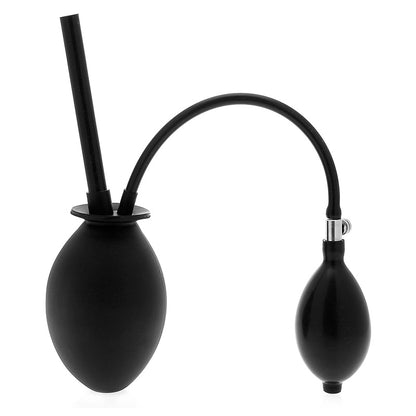 clear inflatable enema plug from clean stream, a personal hygiene product for internal cleansing.