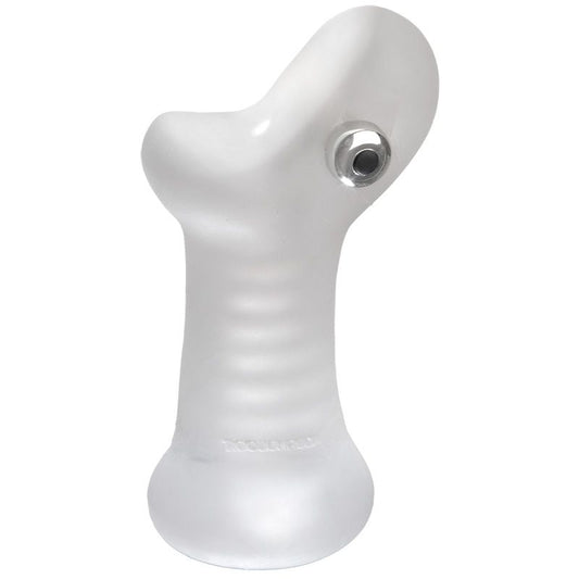 Doc Johnson Super Sucker ribbed stroker masturbator, waterproof for easy cleaning and use.