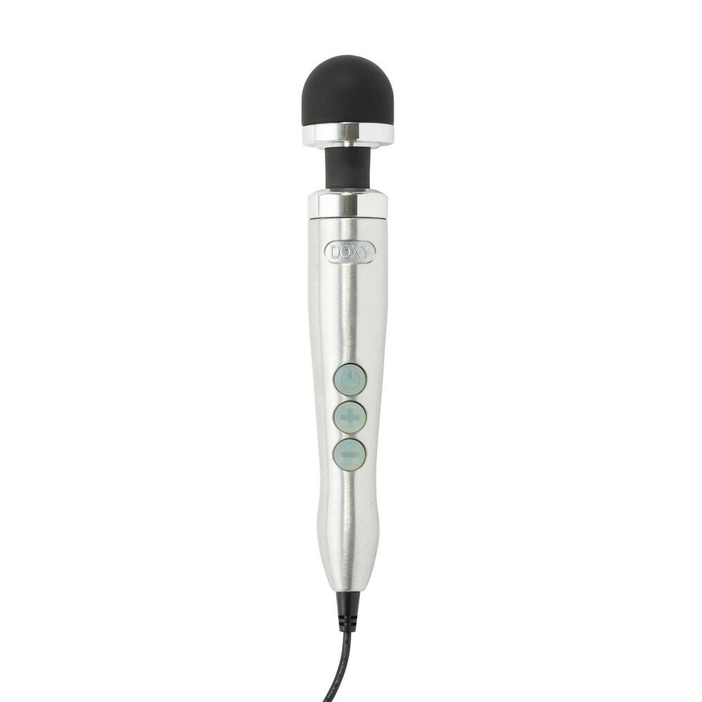 Doxy Wand Massager Number 3, a mains powered vibrator for powerful targeted massage.
