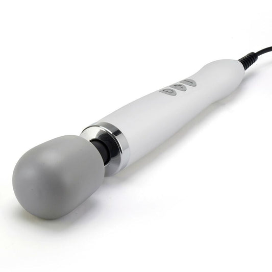 White doxy wand massager, a powerful and versatile device for targeted muscle relief.