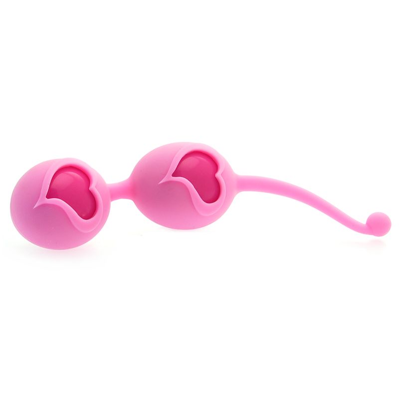 FeelzToys desi love balls in a vibrant pink shade, designed for intimate pleasure.