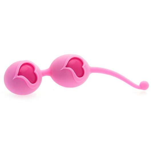 FeelzToys desi love balls in a vibrant pink shade, designed for intimate pleasure.