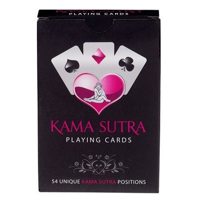 A pack of Kama Sutra playing cards from Various Toy Brands, perfect for cheeky games.