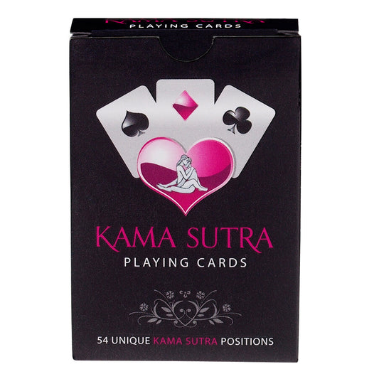 A pack of Kama Sutra playing cards from Various Toy Brands, perfect for cheeky games.