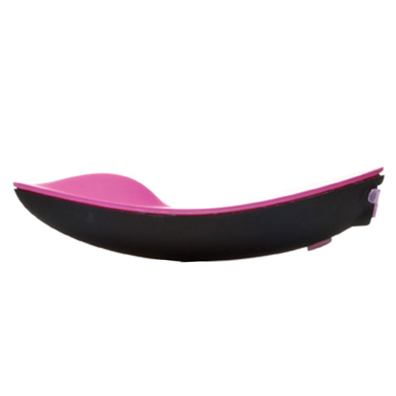 Close-up of the sleek, remote-controlled OhMiBod Club Vibe 2.OH clitoral vibrator; a personal pleasure device.