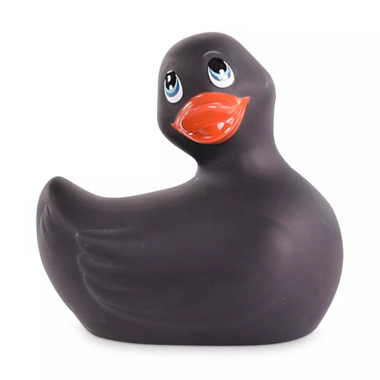 The black 'i rub my duckie 2.0' vibrator massager, a stylish and smooth adult toy.