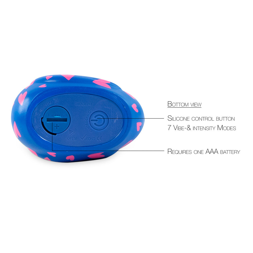 Pink, duck-shaped vibrator from Big Teaze, designed for intimate pleasure and playful romance.