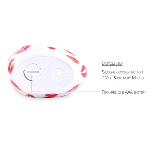 White and pink I Rub My Duckie Romance vibrator, a fun and cheeky adult toy.