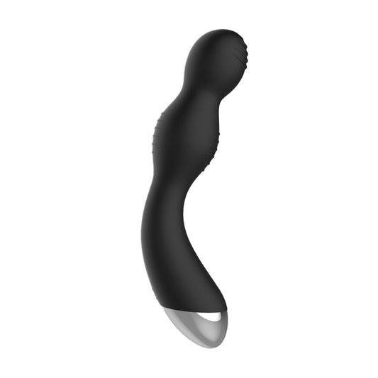 black electro sex stimulation vibrator from shots toys for g-spot pleasure