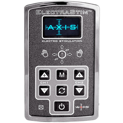 ElectraStim Axis electro stimulator for electro sex stimulation, metallic finish