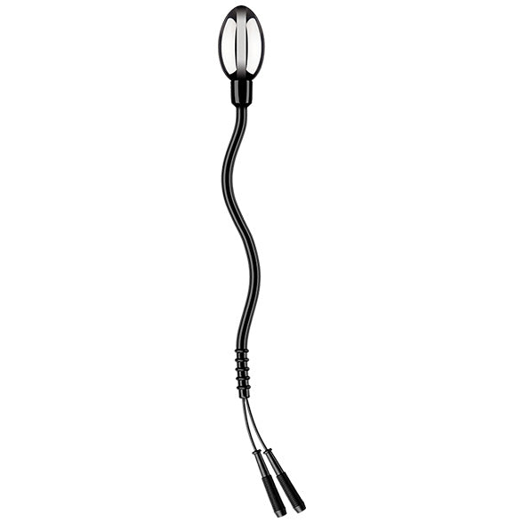 ElectraStim electro egg probe for electro sex stimulation, stainless steel construction, smooth finish.