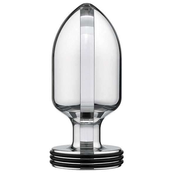 electrostim invader extreme electro butt plug, metallic finish, for electro sex stimulation