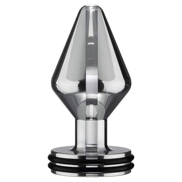 ElectraStim classic electro butt plug in metallic finish, a medium-sized pleasure device for electro sex stimulation.