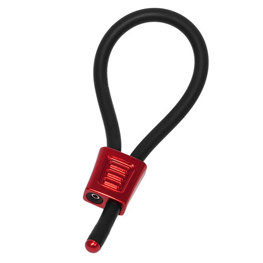 electrastim electro sex cock loops in black, for enhanced electrostimulation pleasure during play.