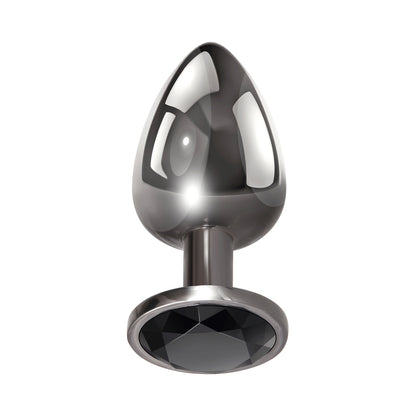 Evolved Sex Toys black gem anal plug set, graduated sizes for comfortable exploration.
