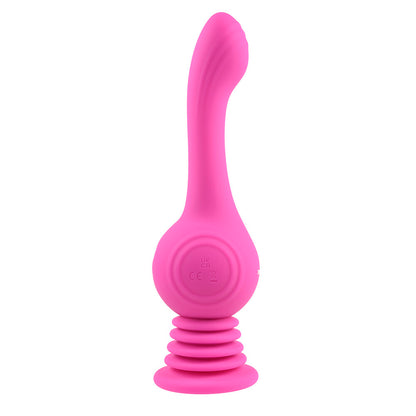 Evolved Gyro Vibe g-spot vibrator, a sensual aid for targeted pleasure and intense orgasms.
