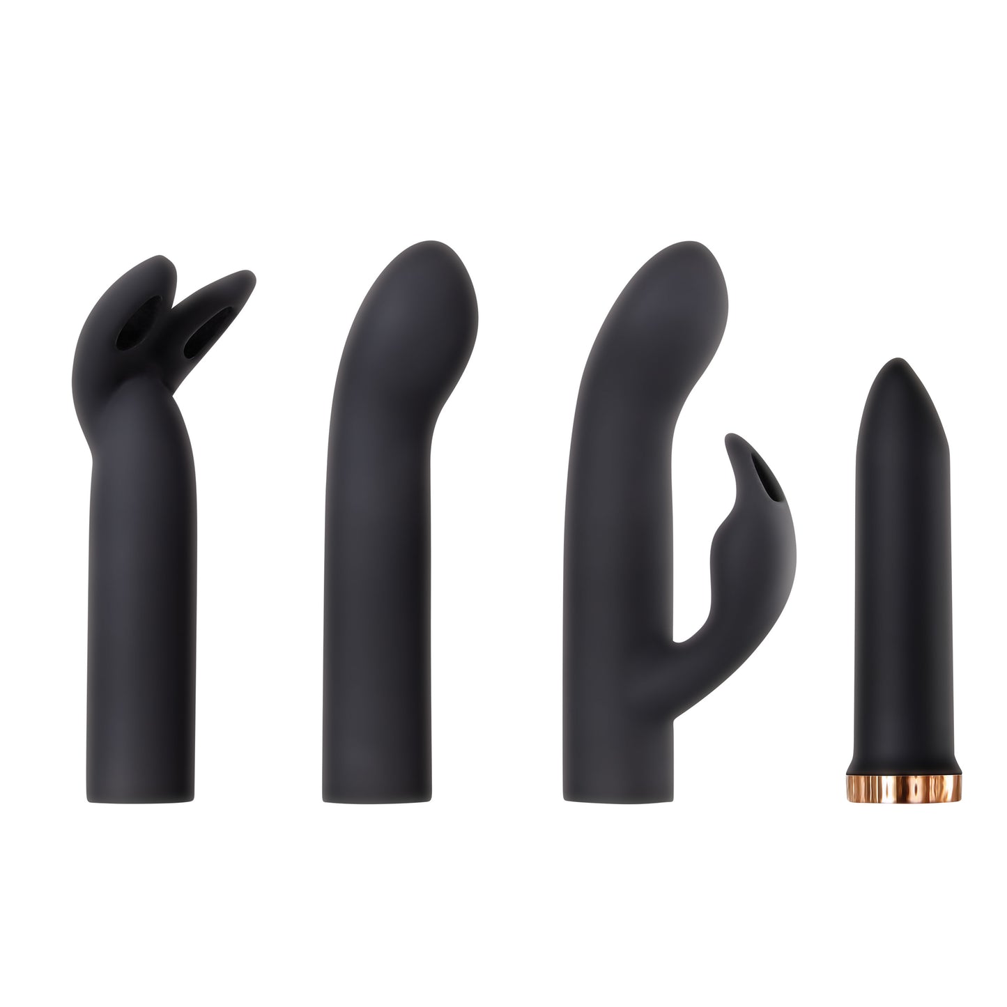 Four mini vibrators from NS Novelties in a playful kit, ideal for experimentation.
