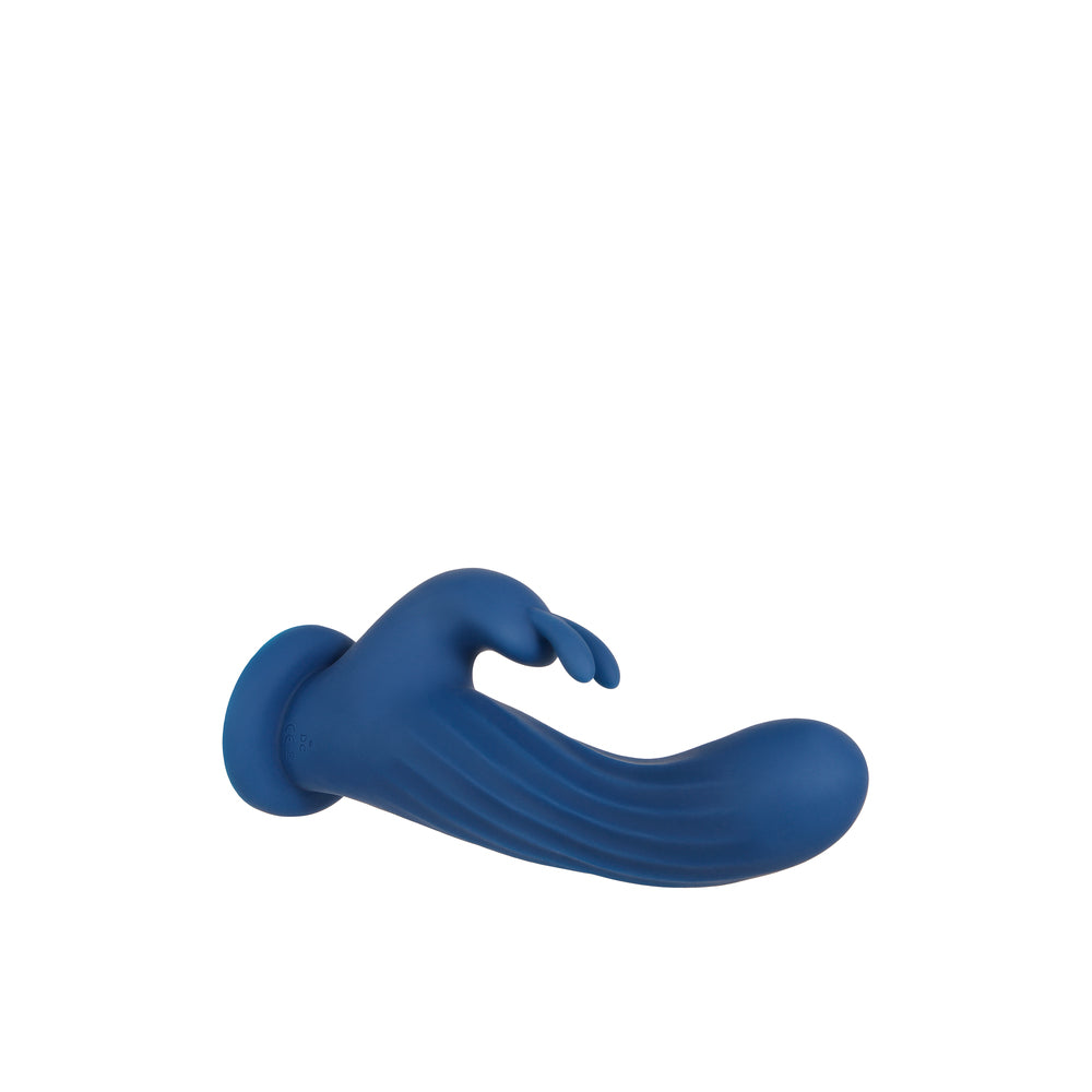 The evolved remote rotating rabbit bunny vibrator in a fetching dusky pink colour.