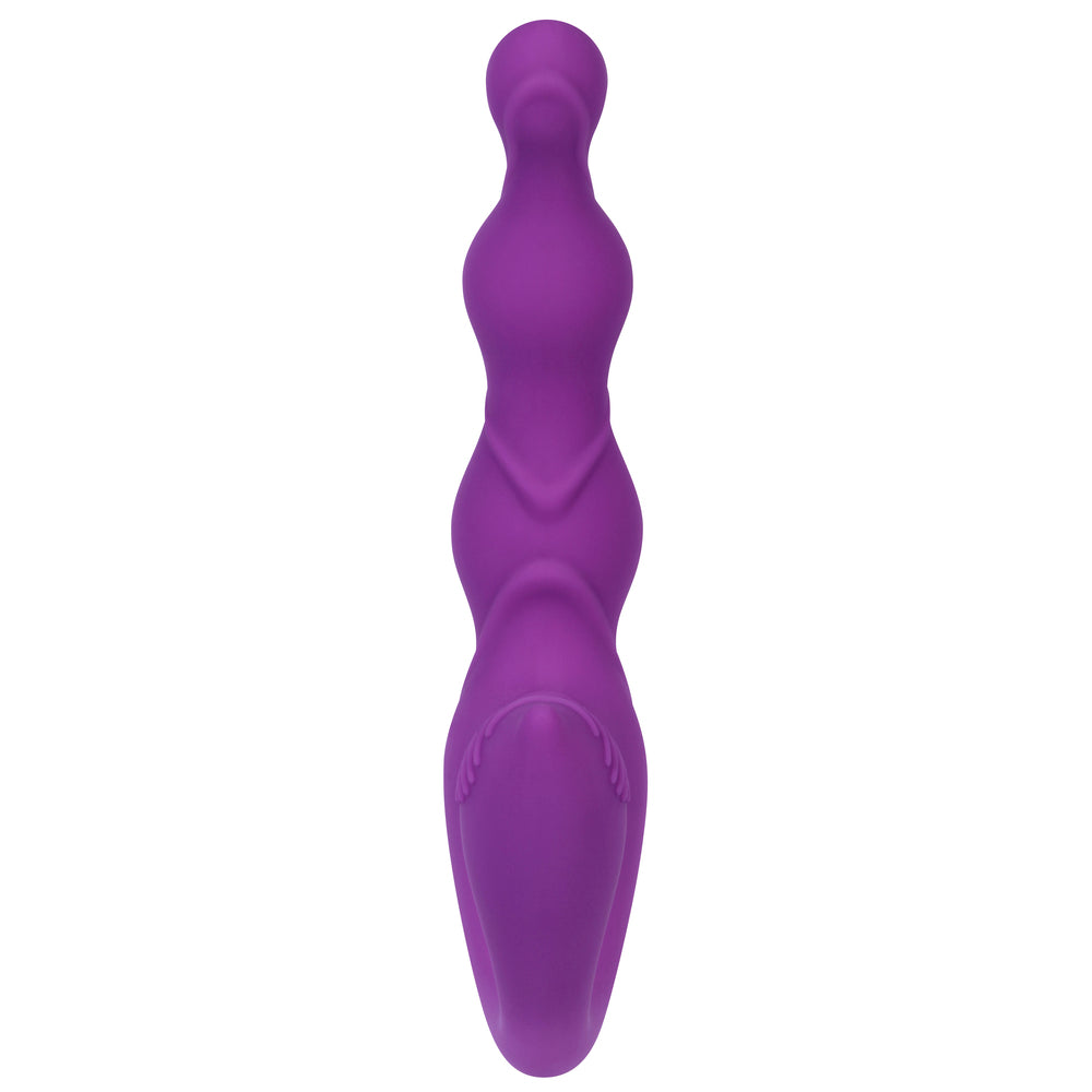Evolved Come Together Pink strapless strap-on, a smooth and flexible pleasure product.