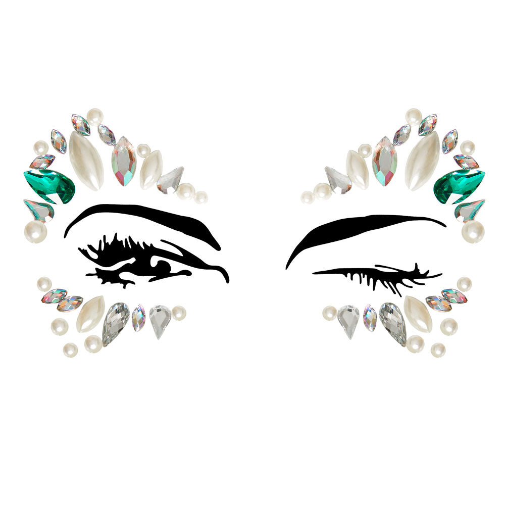 Arista eye jewels sticker, shimmery gems to add a touch of sparkle to your look