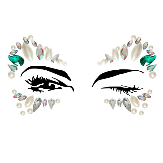 Arista eye jewels sticker, shimmery gems to add a touch of sparkle to your look