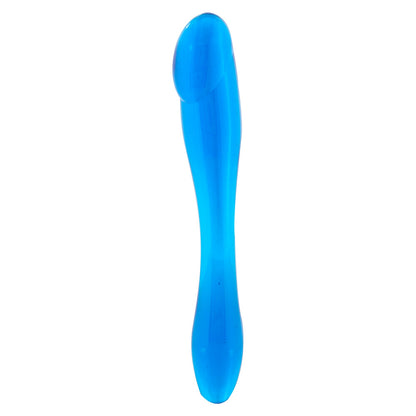 Seven Creations EX double-ended anal probe, shiny metal, for enhanced intimate exploration.