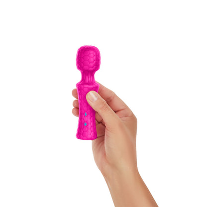FemmeFunn Ultra Wand Mini personal massager, small and sleek, with a smooth finish.