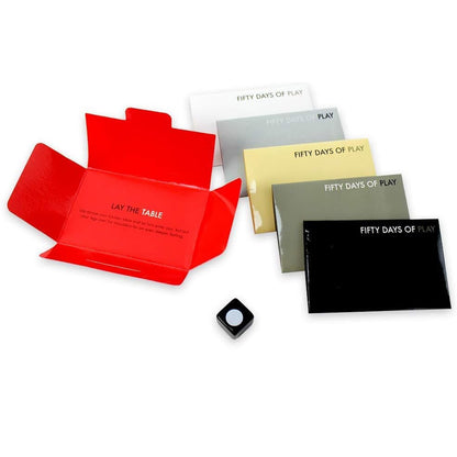 creative conceptions fifty days of play game box, a fun adult couples game