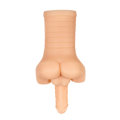 Flesh pink, Gender X Back Door Bash masturbator for solo male pleasure.