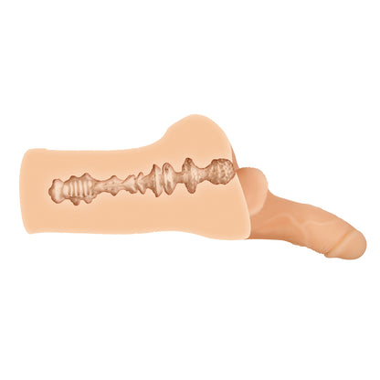 Flesh pink gender x back door bash masturbator by evolved sex toys, made for pleasure.