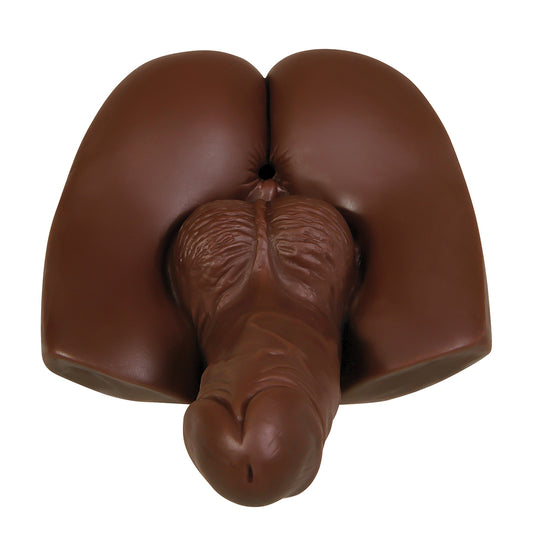 Flesh brown gender x back door bash masturbator from evolved sex toys.
