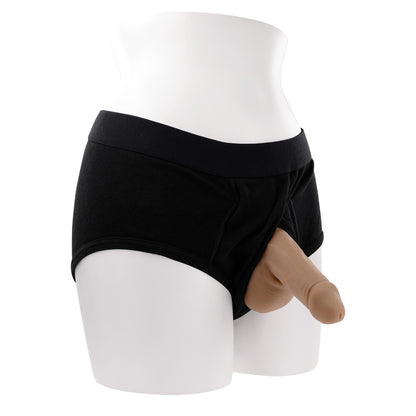 Love Kinx gender x stand to pee device, med flesh tone, made from TPE.