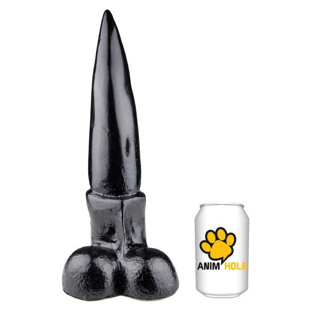 Wallaby-shaped dildo in a neutral colour, likely made of soft, flexible silicone.