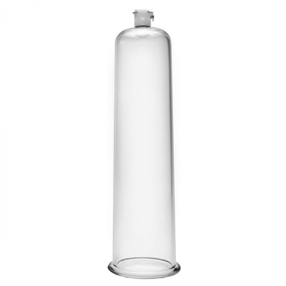 Large Size Matters penis pump kit showing clear cylinder and comfortable handle for enhancement.