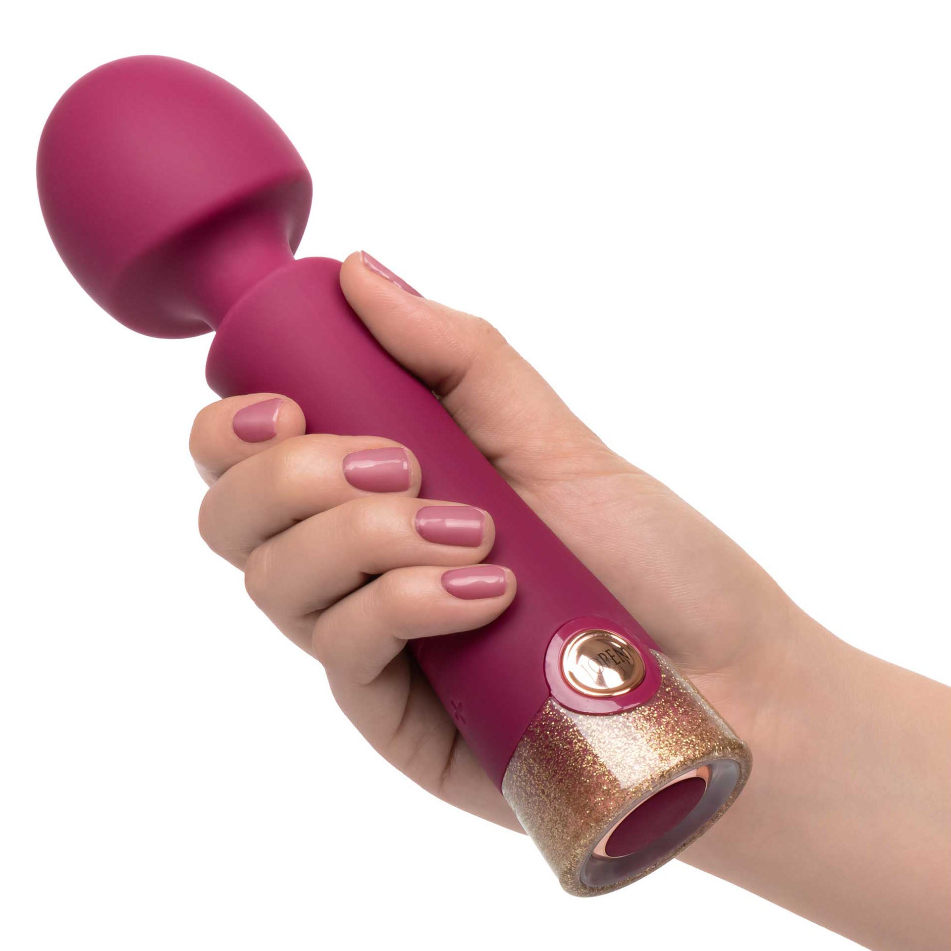 Jopen Starstruck Romance wand massager, sleek design in a pearlescent white colour for blissful moments.