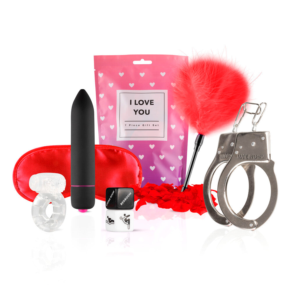 i love you' bondage kit gift set from loveboxxx with restraints and playful accessories