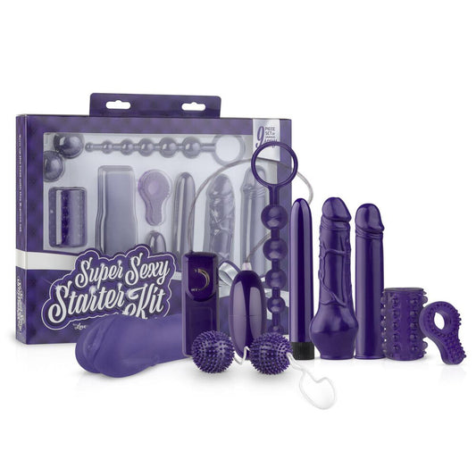 Loveboxxx super sexy starter kit: a tempting selection of pleasures for a night of fun.