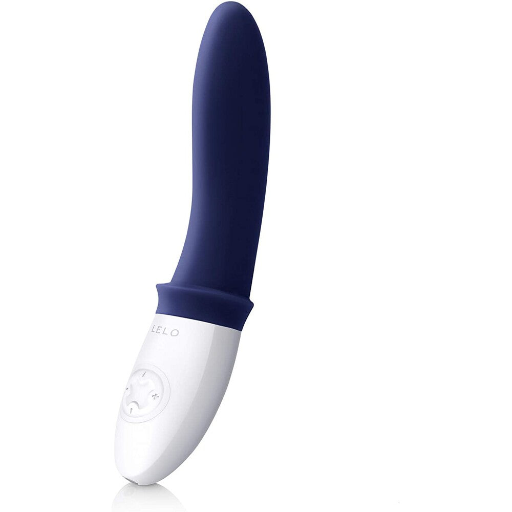 Deep blue lelo billy 2 prostate massager, rechargeable, luxury finish and ergonomic design.