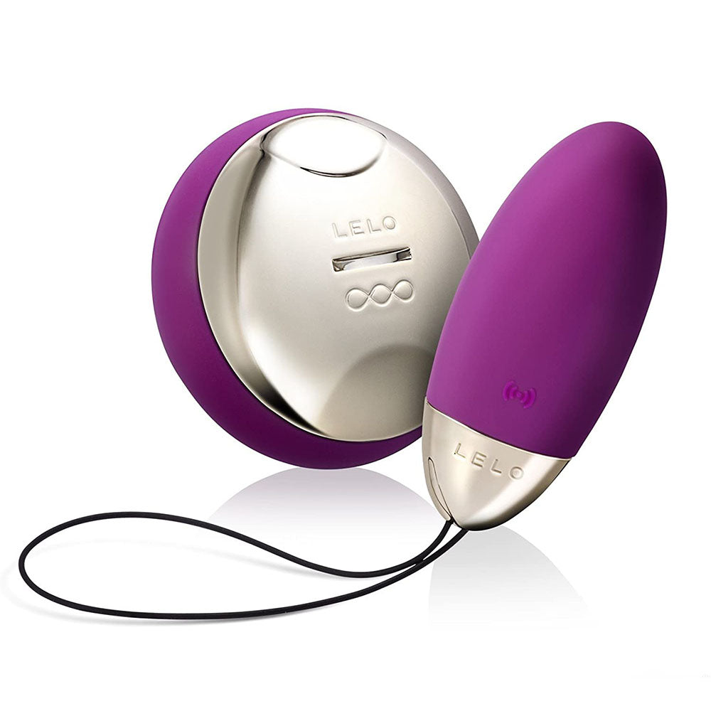Deep rose coloured lelo lyla 2 bullet vibrator; smooth, ergonomic design for discreet pleasure.