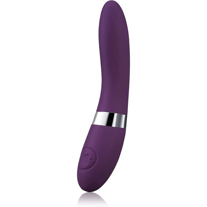 A plum-coloured Lelo Elise 2 vibrator, showcasing its sleek design and smooth finish.