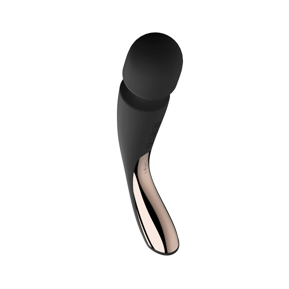 Lelo Smart Wand 2 Med in black, a sleek and powerful massage tool.