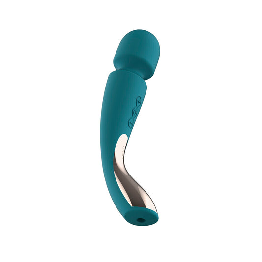 Ocean blue lelo smart wand 2 for targeted massage, a sensual pleasure product.
