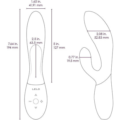 Plum-coloured lelo ina wave 2 g-spot vibrator with a smooth, luxurious finish and ergonomic design.
