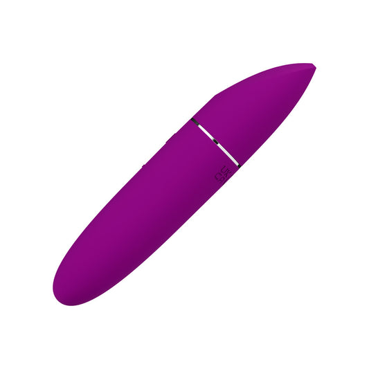 Deep rose Lelo Mia 3 lipstick vibrator, a luxurious mini massager for discreet pleasure.
