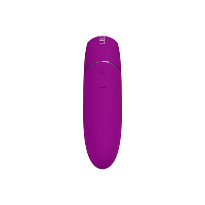 Deep rose Lelo Mia 3 lipstick vibrator; a small, luxurious pleasure toy.