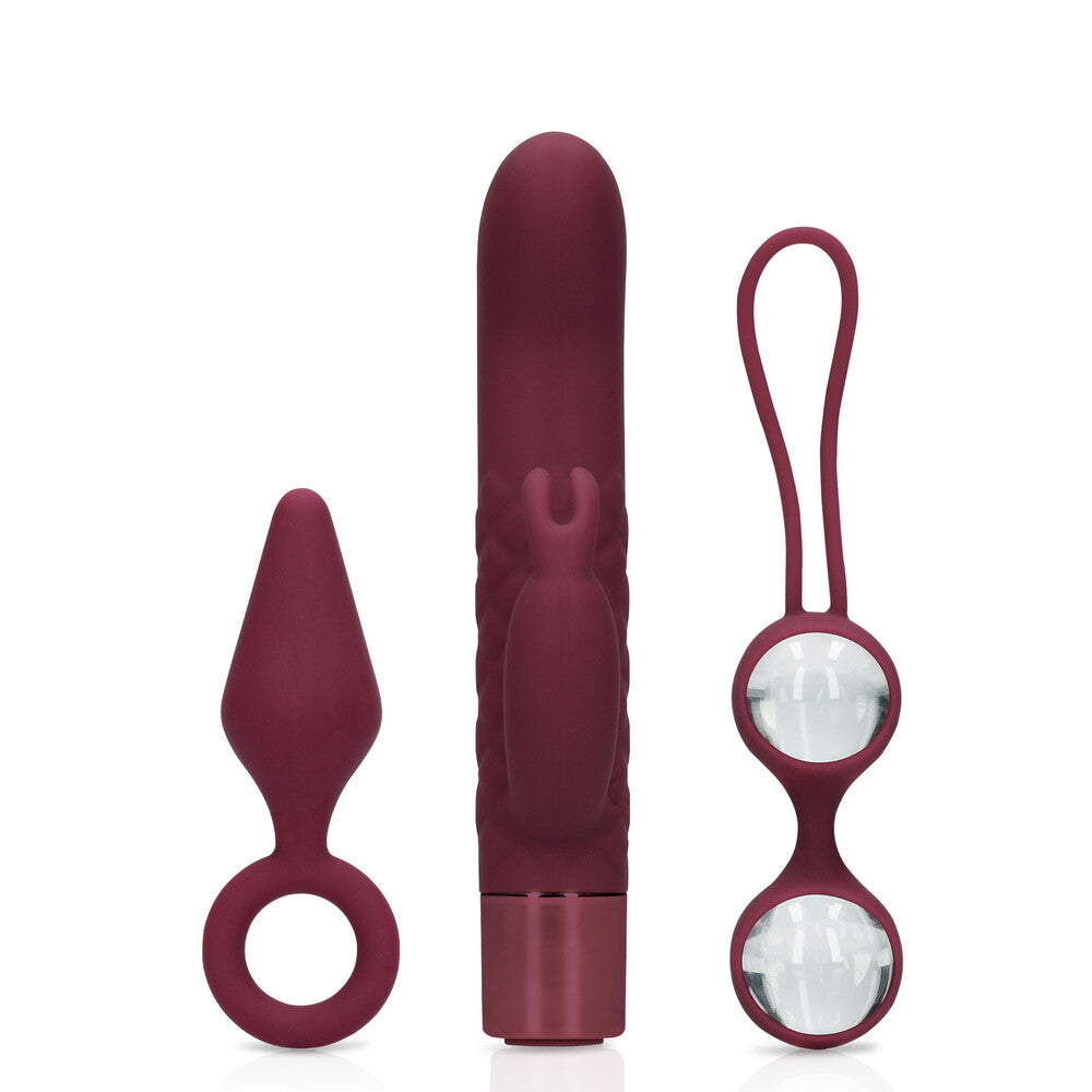 Shots Toys sexplore toy kit for her, a collection of stimulating pleasure items.