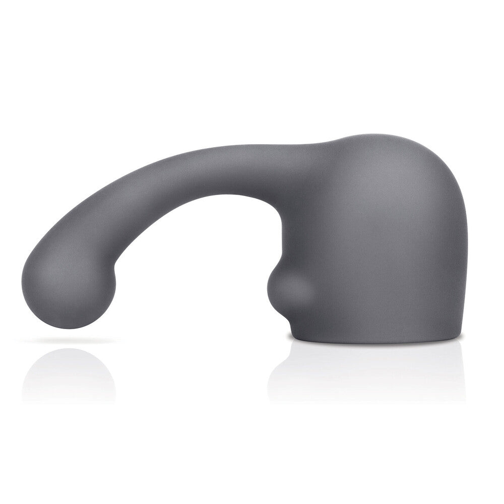 Le Wand Curve attachment, weighted silicone wand in a smooth, sensual design for added pleasure.